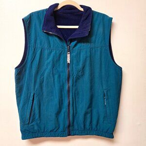 3/$25👍 Vintage 1990s Pacific Trekking Fleece Vest – Size M, Pockets